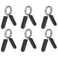 thumbnail image 1 of 6 Pack 1 Inch (25 mm) Barbell Clip -Dumbbell Spring Collars for Standard Weight Bar,Working Out,Str, 1 of 5