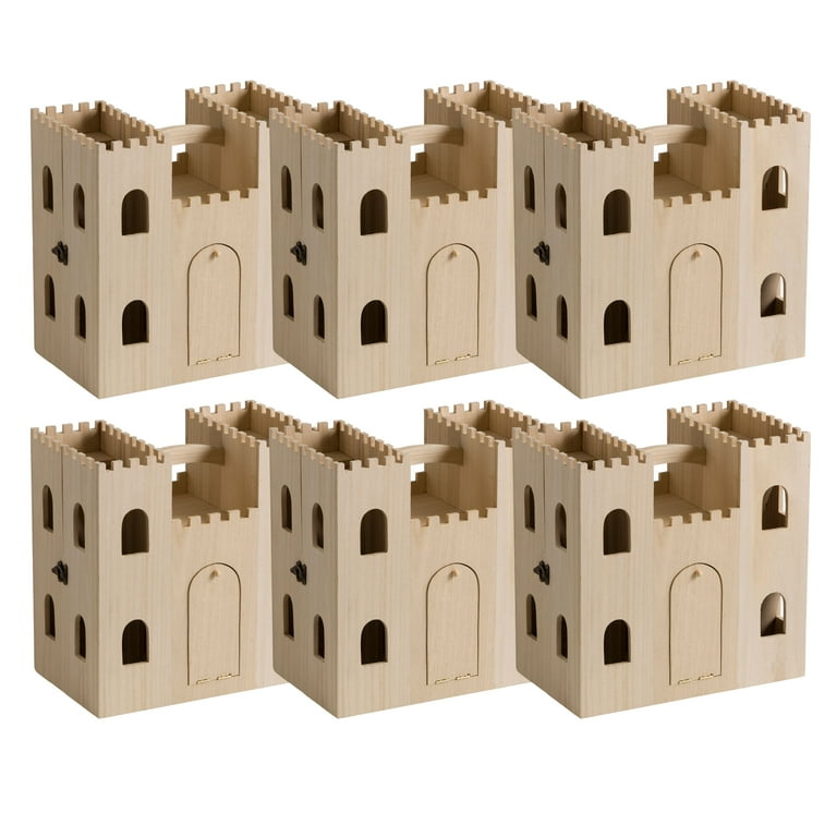 Wooden sales play castle