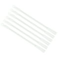 thumbnail image 1 of 6 Pack 12" Blinds Wand Replacement, Aluminum Alloy Blinds Tilt Wand with Hook and Grip, Vertical Blinds Rod Stick for Window Curtain Opener Accessory, White, 1 of 6