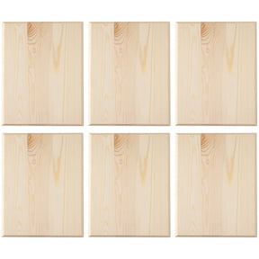6 Pack: 14" Pine Rectangle Plaque by Make Market