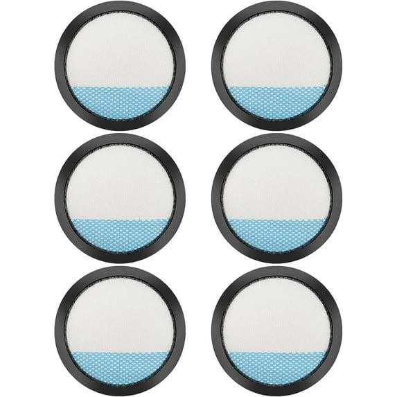 6 Pack 18V ONE + Cordless Pet Stick Vacuum Filter for Ryobi, PCL720, PBLSV716, PBLSV717 Stick Vacuum, Reusable Washable Filters, Compare to Part A32SV720N,