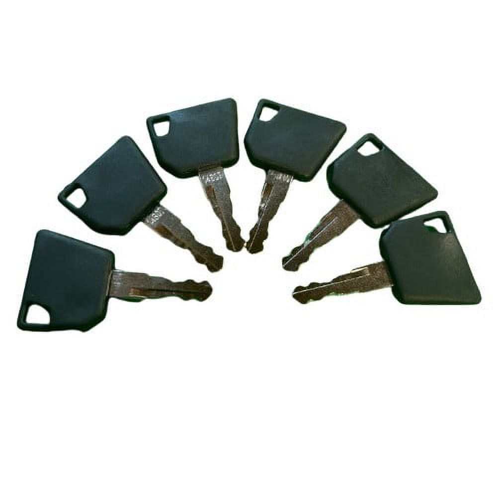6 Pack 19# 14607 14603 14657 14707 Keys Fits JCB Bomag Dynapac Terex ...