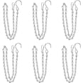 6 Pack 19.7 Inch Silver Hanging Chain for Hanging Bird Feeders, Bird ...