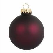 6 Pack 2.5" Satin Glass Ball Ornaments by Ashland® - Holiday and Christmas Ornaments