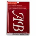 thumbnail image 1 of Craft Smart 2" Wedding Alphabet Stencils Set, 6 Pack, 1 of 2