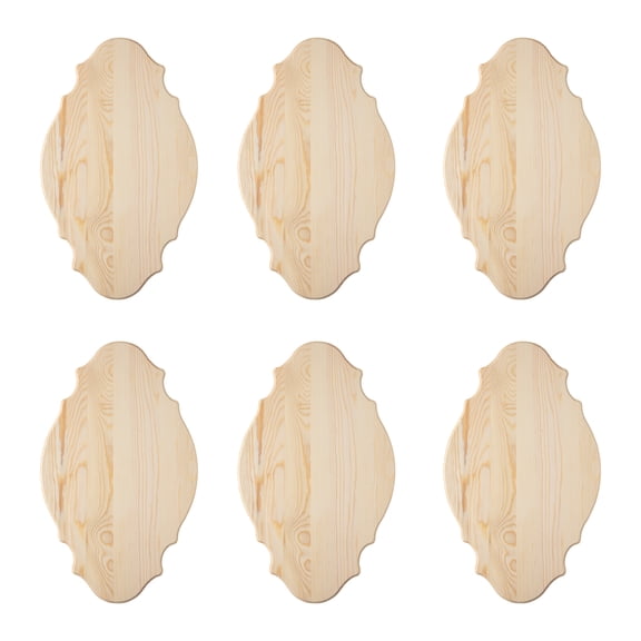 6 Pack: 20" French Provincial Pine Sign by Make Market