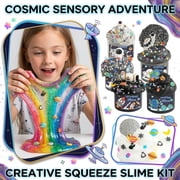 6 Pack 2026 Mixed peachybbies slime Kit, Butter Cloud Bingsu Slime Advent Calendar, DIY Creative Sensory Play Toy, Halloween Gift for Boys and Girls-B