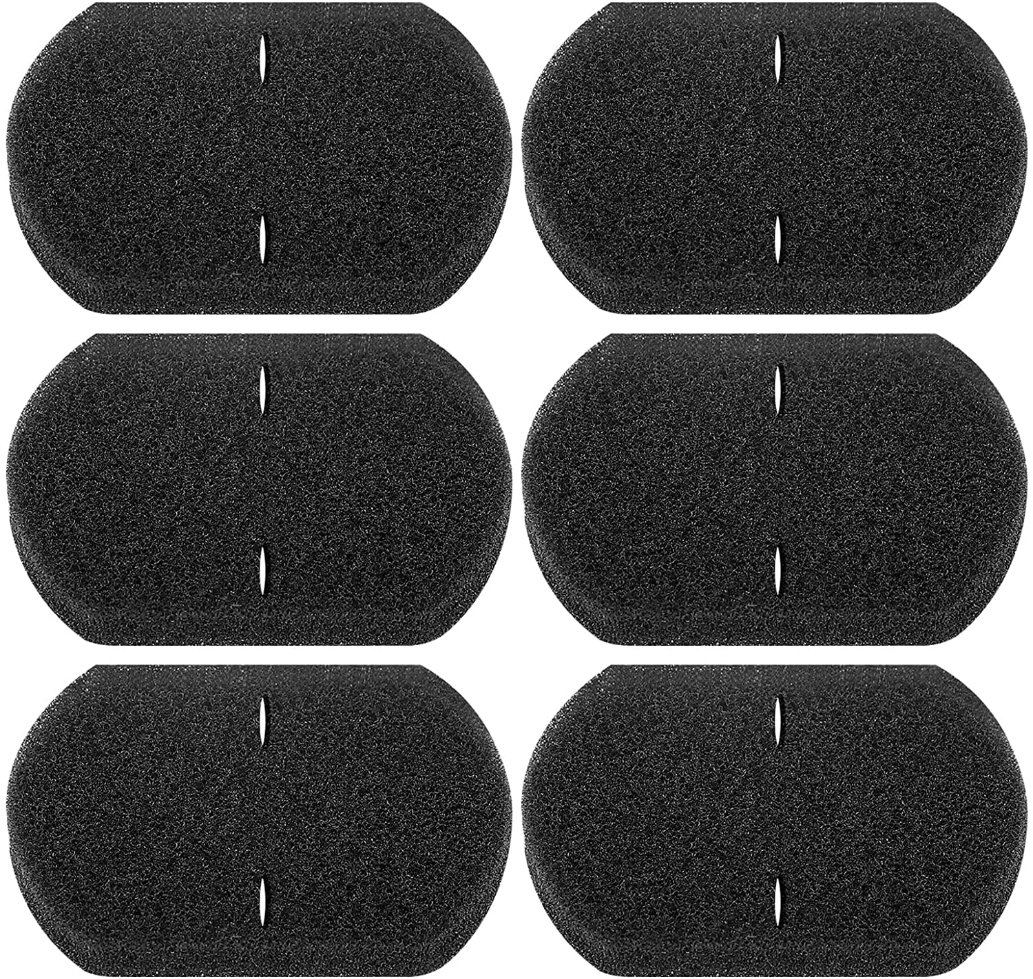 6 Pack 2033 Vacuum Sponges Filter Compatible with Bissell Featherweight