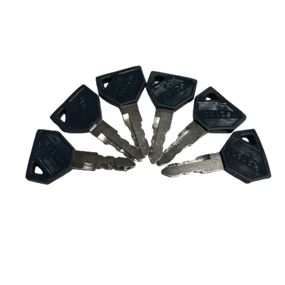 6 Pack 21# 52160 198360-52160 198162-52150 AM879480 194155-52160 Ignition key Fits for Yanmar ,John Deere Tractor