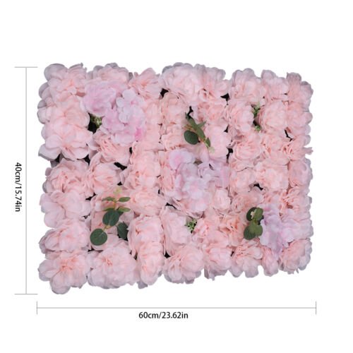 6 Pack 24"x16" Each Panel 3D Hydrangea Flower Photo Wall Decoration for Wedding