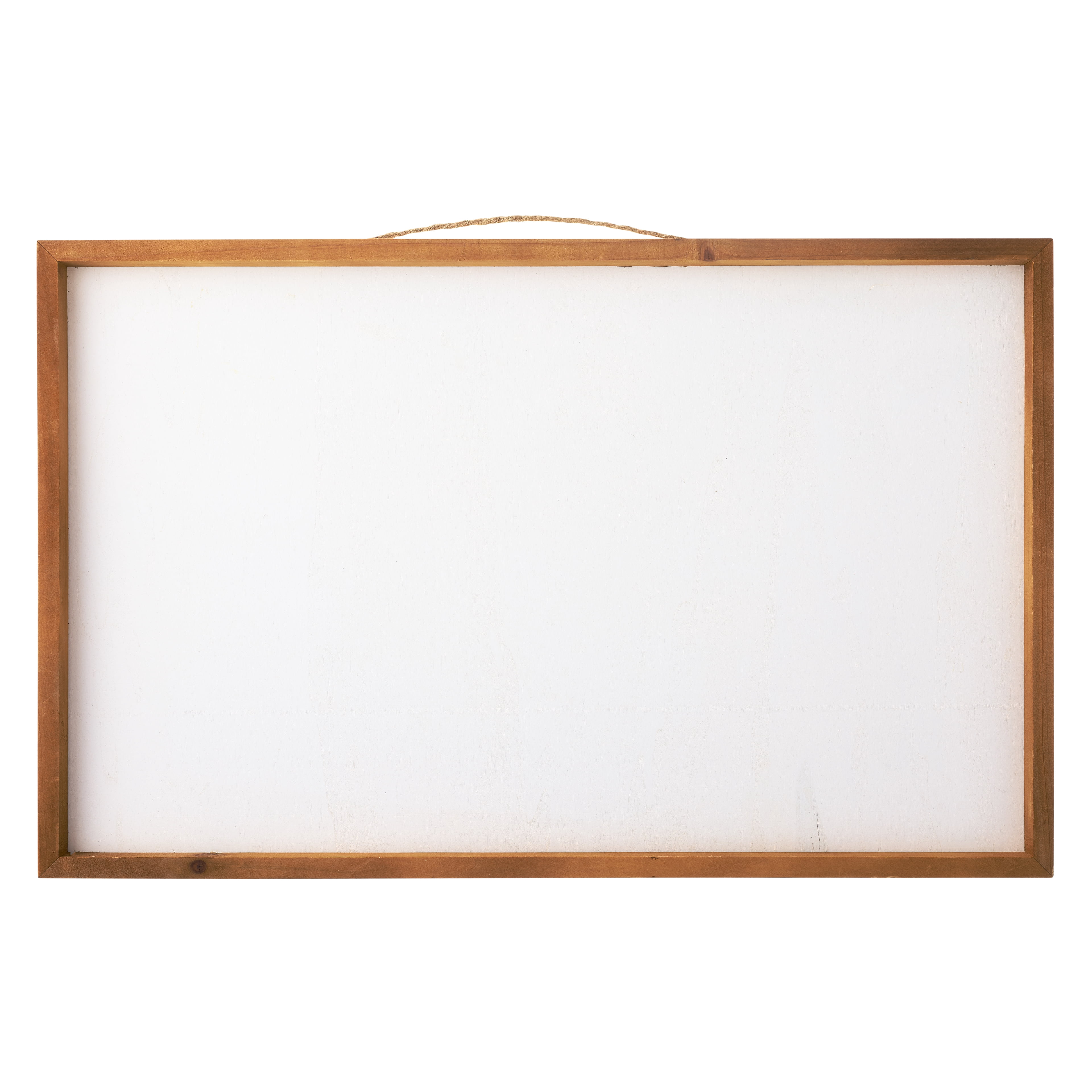6 Pack: 27" Unfinished Plaque with Brown Frame by Make Market - Walmart.com
