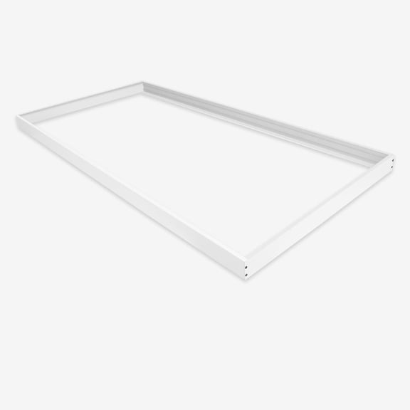 6 Pack 2x4 Surface Mount Kit for 2x4 LED Flat Panel Light - Aluminum 2'x4' ft Ceiling Frame Kit with Mounting Screws