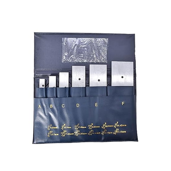 6-Pack 3/8In - 2-1/4In Adjustable Precision Parallel Measurement Set
