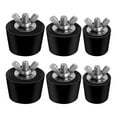 6 Pack 3 Size Pool Winterizing Plug for Swimming Pool Holes,Expansion