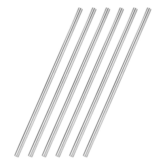 6 Pack 304 Stainless Steel Round Rod 5/16" Diameter 12" Length Solid Rod