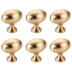 6 Pack 35mm Kitchen Cabinet Handles, Zinc Alloy Pigeon Eggs Pulls Kitchen Cabinet Hardware