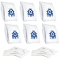 thumbnail image 1 of 6 Pack 3D Airclean GN Vacuum Cleaner Bags,Replacement for Miele Classic C1,Complete C1,C2,C3 S227 S240 S270 S400 S400i-S456i S2 S5 S8 Series Vacuum with 2 Motor Protection Filters,2 AirClean Filters, 1 of 8