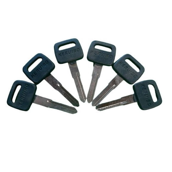 6 Pack 40# PC200-8 Ignition Key for Komatsu Excavator PC240-8 PC130-8 PC350-8 PC460-8 PC220-8
