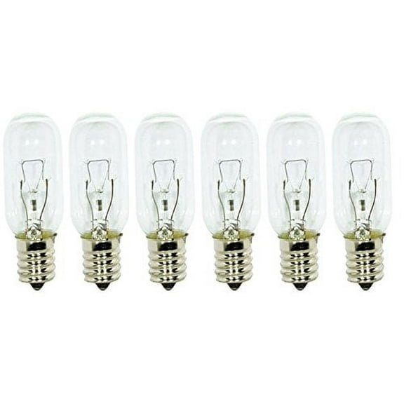 (6 Pack) 40-Watt T8 Tubular Indicator Intermediate (E17) Base - 40W Applia...