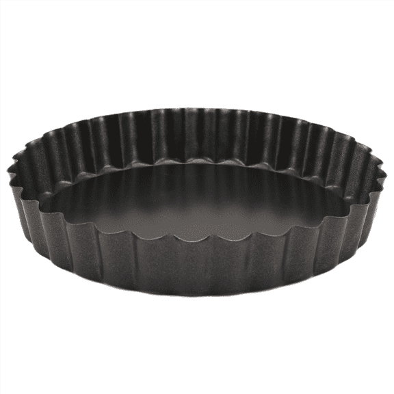 6 Pack 5 Inch Mini Tart Pans with Removable Bottom Round Nonstick Quiche Pan, Heavy Duty Fluted Side Pie Molds
