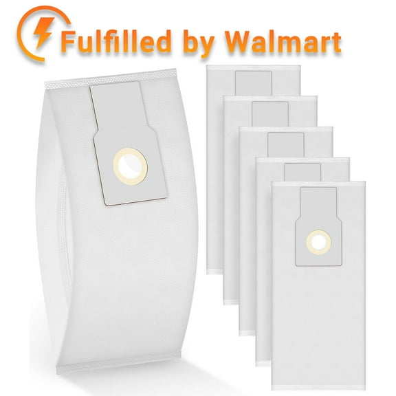 6 Pack 53294 Style O HEPA Cloth Vacuum Bags for Kenmore Progressive Upright Cleaner 53293 50690 60510 31140 31150 BU1005 BU1018, Replace Part 20-50690 20-50510 20-53294