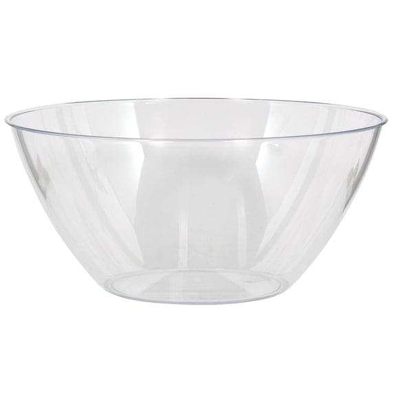 6 Pack: 5qt. Clear Plastic Serving Bowl by Celebrate It