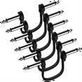thumbnail image 1 of TOP! 6 Pack Inch Guitar Patch Cable, Instrument Pedal Cable Right Angle Flat, 1 of 7