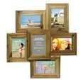 thumbnail image 1 of 6 Pack: 6 Opening Natural 4" x 6" Collage Frame by Studio Décor®, 1 of 3