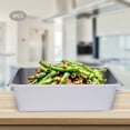 thumbnail image 1 of 6-Pack 6in Deep Pans 201 Stainless Steel Restaurant Hotel Pan Catering Food Pan Container Steam Table Pans for Commercial and Domestic 20.87x 12.99x 6in per Pan, 1 of 7