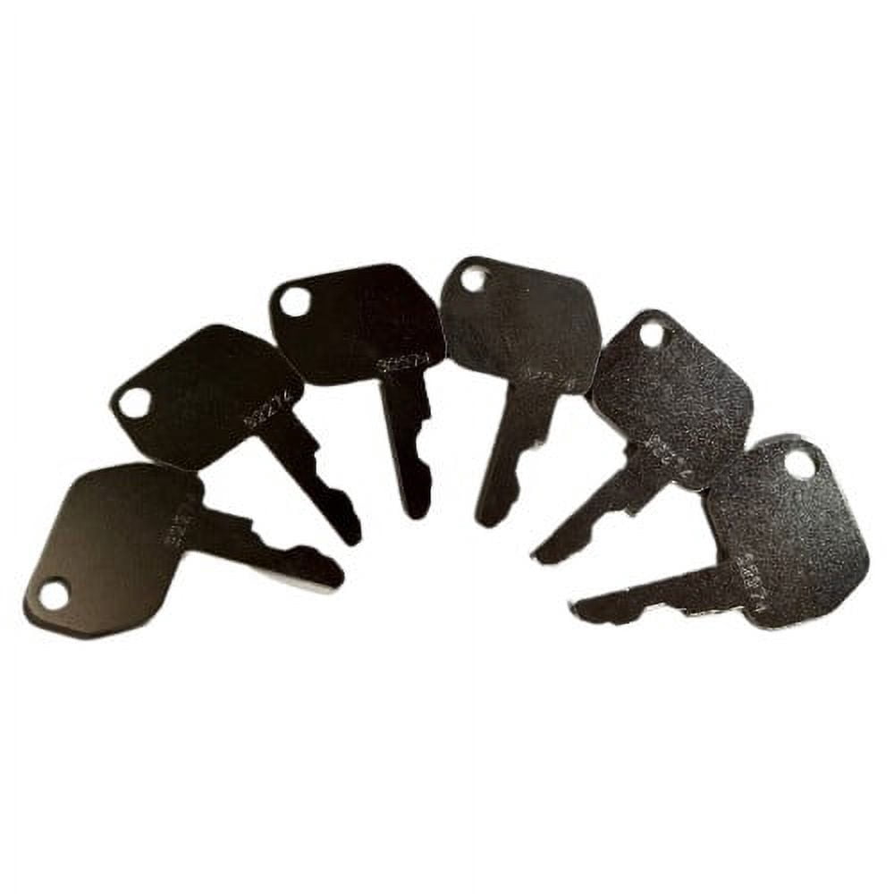 QTMY 2 Pack Ignition Key 92274 – Replacement For Ford, JCB, New Holland Backhoe & Tractors