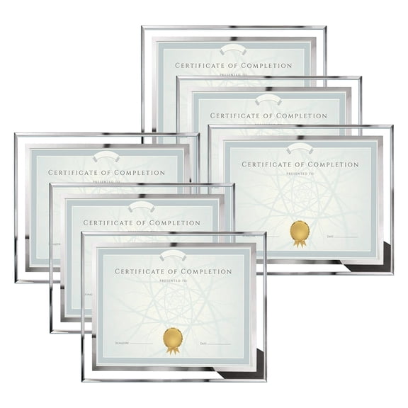 6 Pack 8.5x11 Picture Frame for Tabletop Display