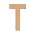 thumbnail image 1 of 6 Pack: 8" MDF Block Letter by Make Market, 1 of 1