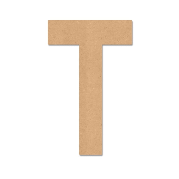 6 Pack: 8" MDF Block Letter by Make Market
