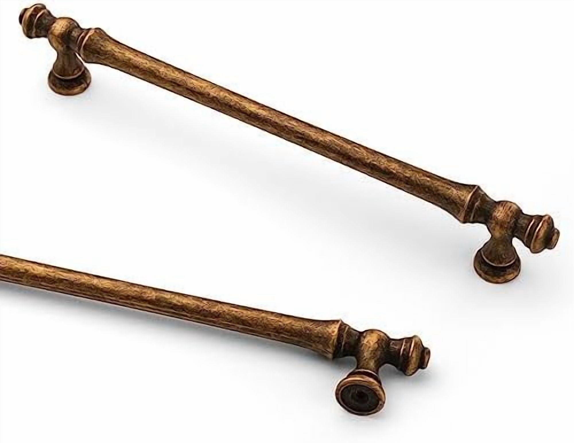 6 Pack 9 Inch(228mm) Antique Brass Kitchen Cabinet Handles, Cabinet Pulls Kitchen Cabinet Hardware for Cupboard Drawer Pulls