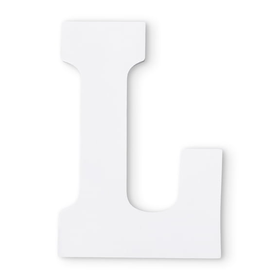 6 Pack: 9" White Wood Letter by Make Market®