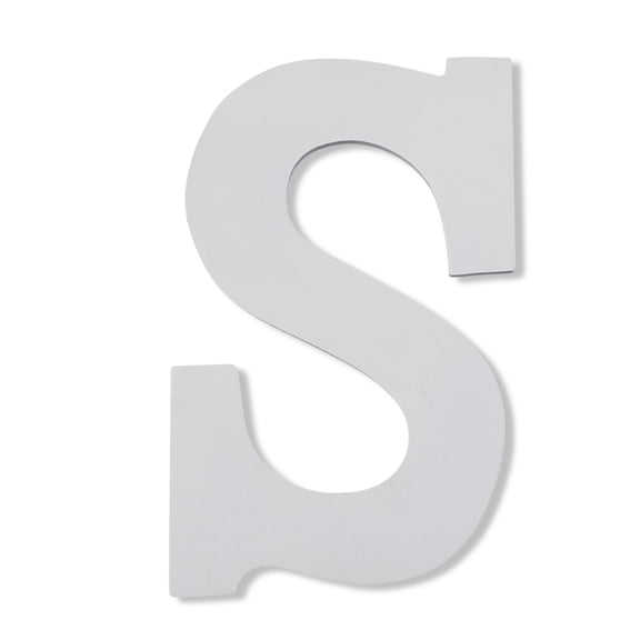 6 Pack: 9" White MDF Whimsy Letter by Make Market