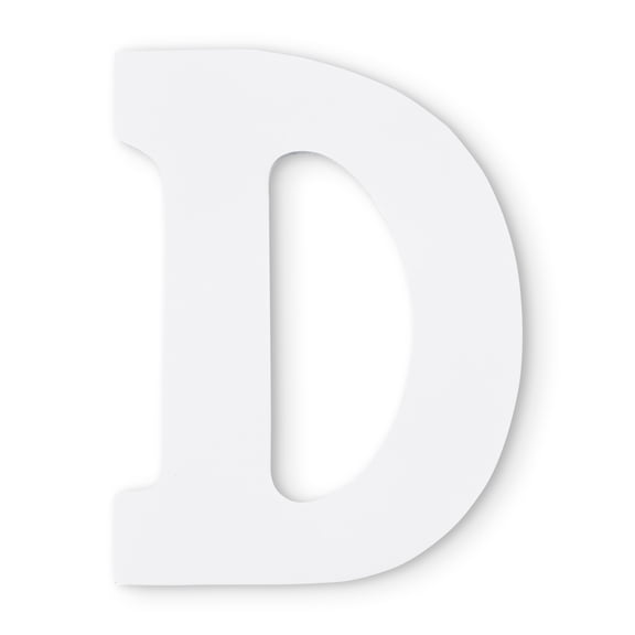 6 Pack: 9" White MDF Whimsy Letter by Make Market