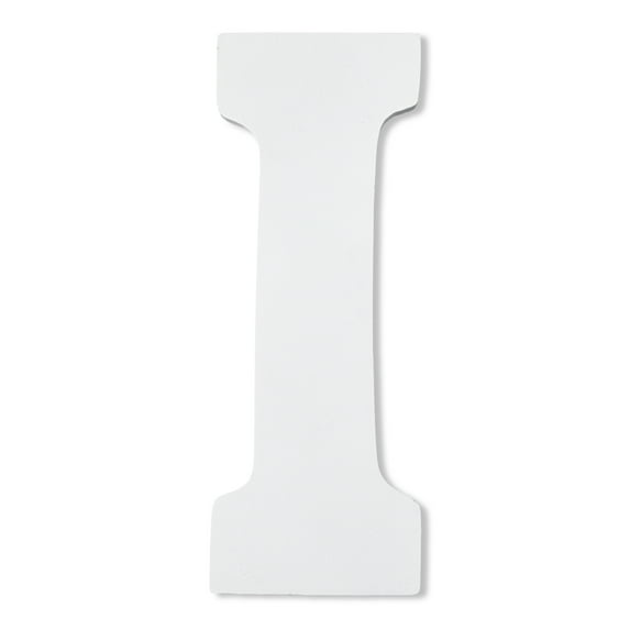 6 Pack: 9" White MDF Whimsy Letter by Make Market