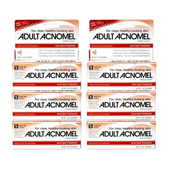 Adult Acnomel Tinted Cream 1.30 oz (Pack of 6)