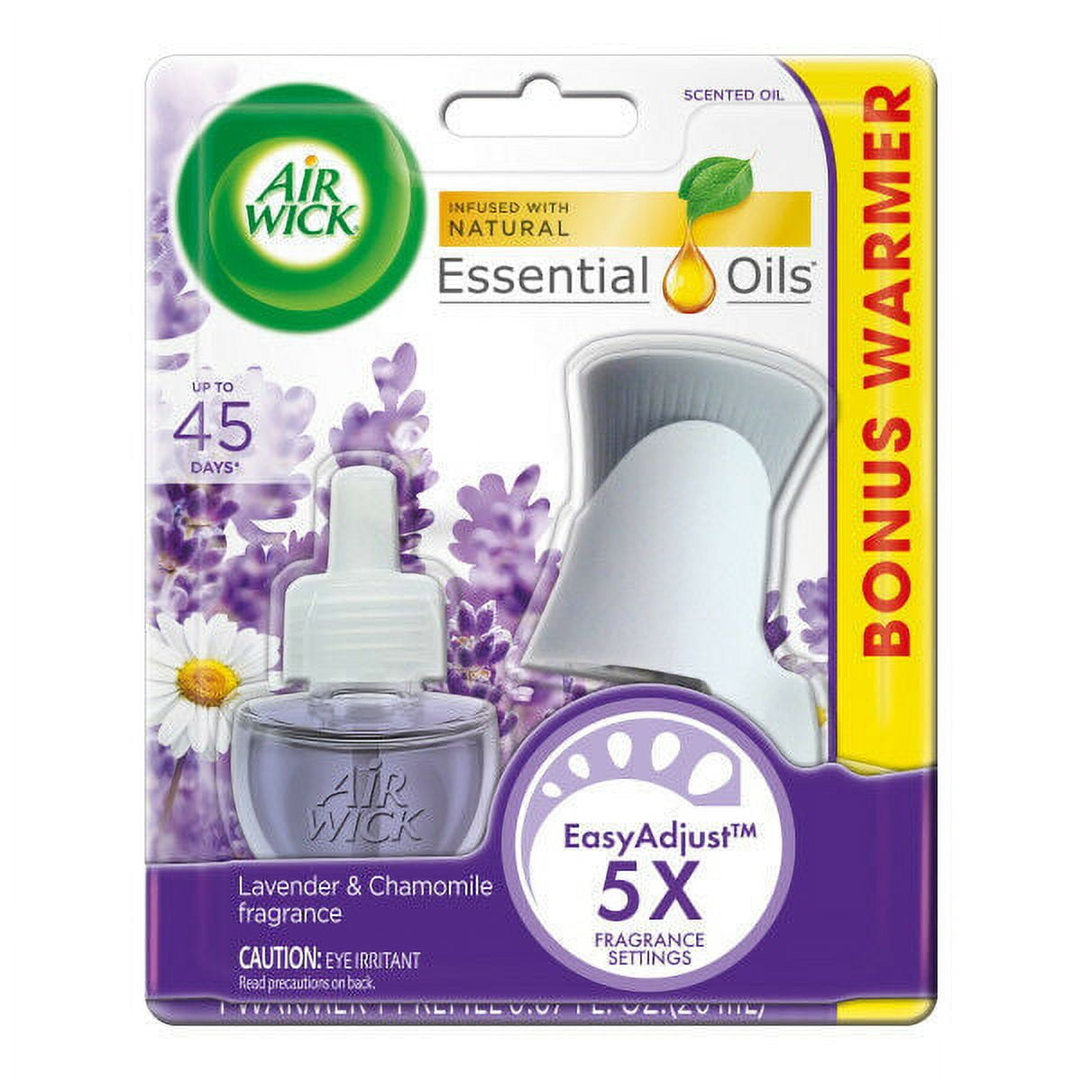 6 Pack - Air Wick Scented Oil - Starter Kit Lavender & Chamomile 1 ea