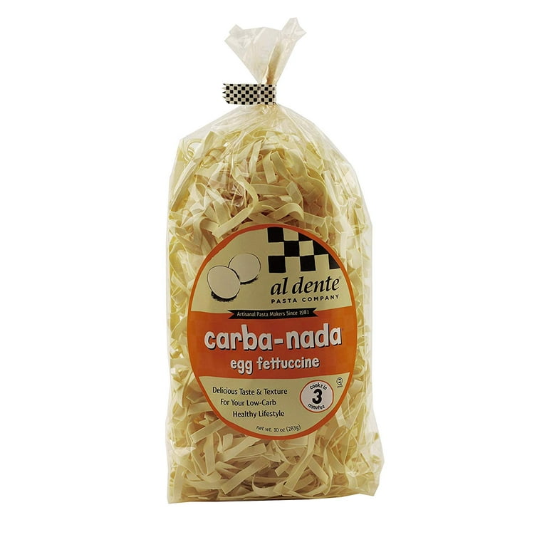 (6 Pack)Al Dente Al Dente Carba-Nada Fettuccine, 10 oz.