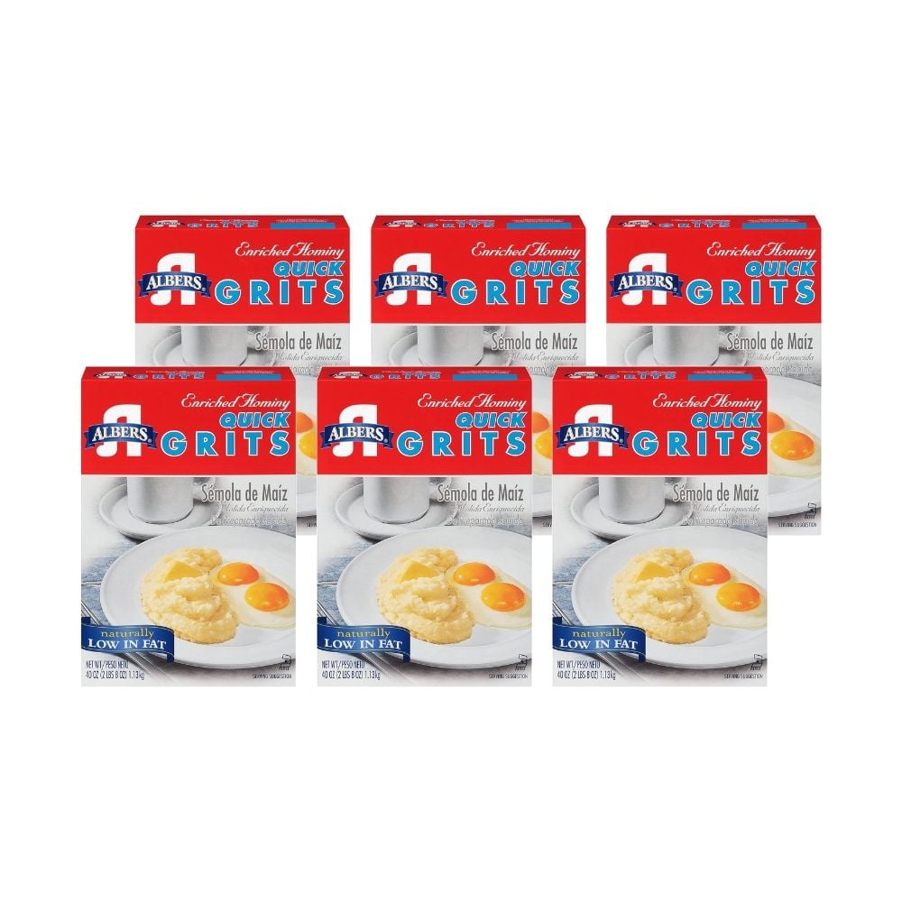 (6Pack) Albers Quick Grits, 40 oz
