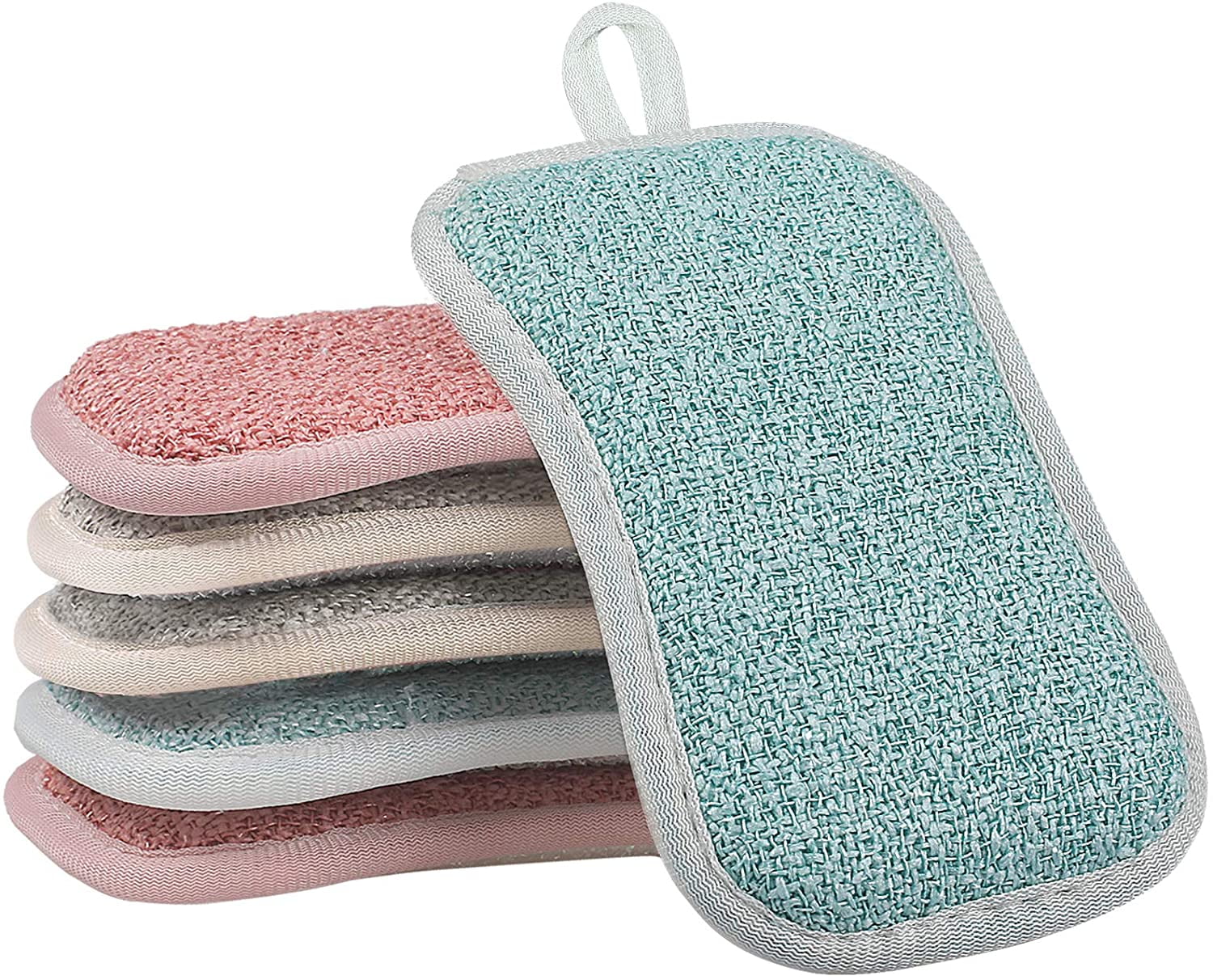 Cheap High Density Sponge Kitchen Cleaning Tools Washing Towels Wiping Rags  Sponge Scouring Pad Microfiber Dish Cleaning Cloth 3 Types