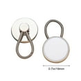 thumbnail image 1 of 6-Pack Alloy Button Extenders for Jeans, Shirts & Collars - No Sewing Adjustable Waistband Extender, Elastic Button Extender for Pants, Dresses & Trousers, Easy Slide-On Design, 1 of 2