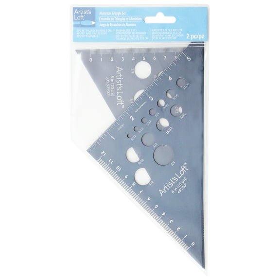 Artist's Loft Aluminum Triangle Set, 6 Pack