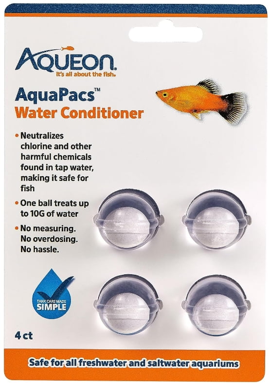 Gallery Detail: 6 Pack Aqueon Aquapacs Water Conditioner Bulk Aquarium Supplies New