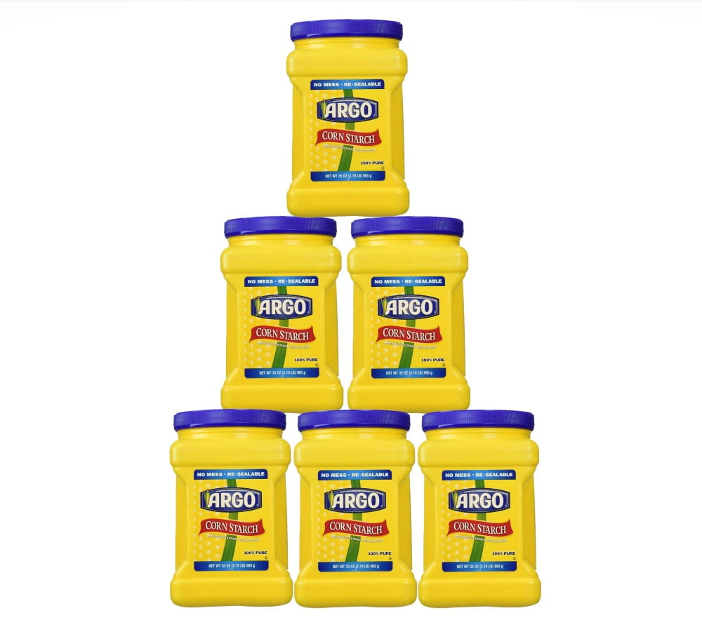 6 Pack | Argo Corn Starch (35 oz.) - Walmart.com