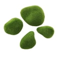thumbnail image 1 of 6 Pack Artificial Moss Stone Set Faux Rock Decor For Plant Wall Garden Terrarium And Fairy Garden, 1 of 10