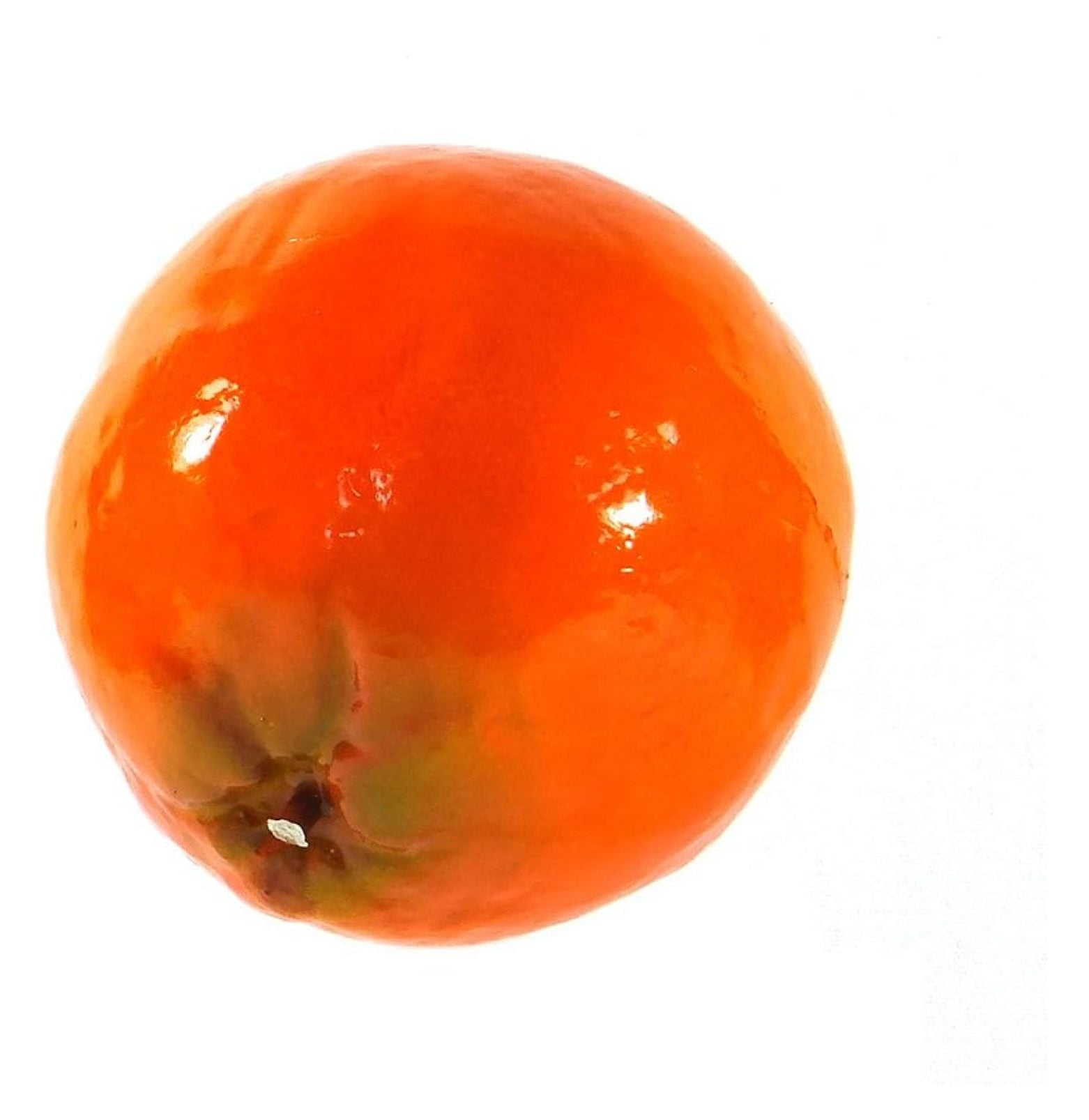 6-Pack Artificial Orange Plastic Oranges Fruit Six Pieces Fake Naranja