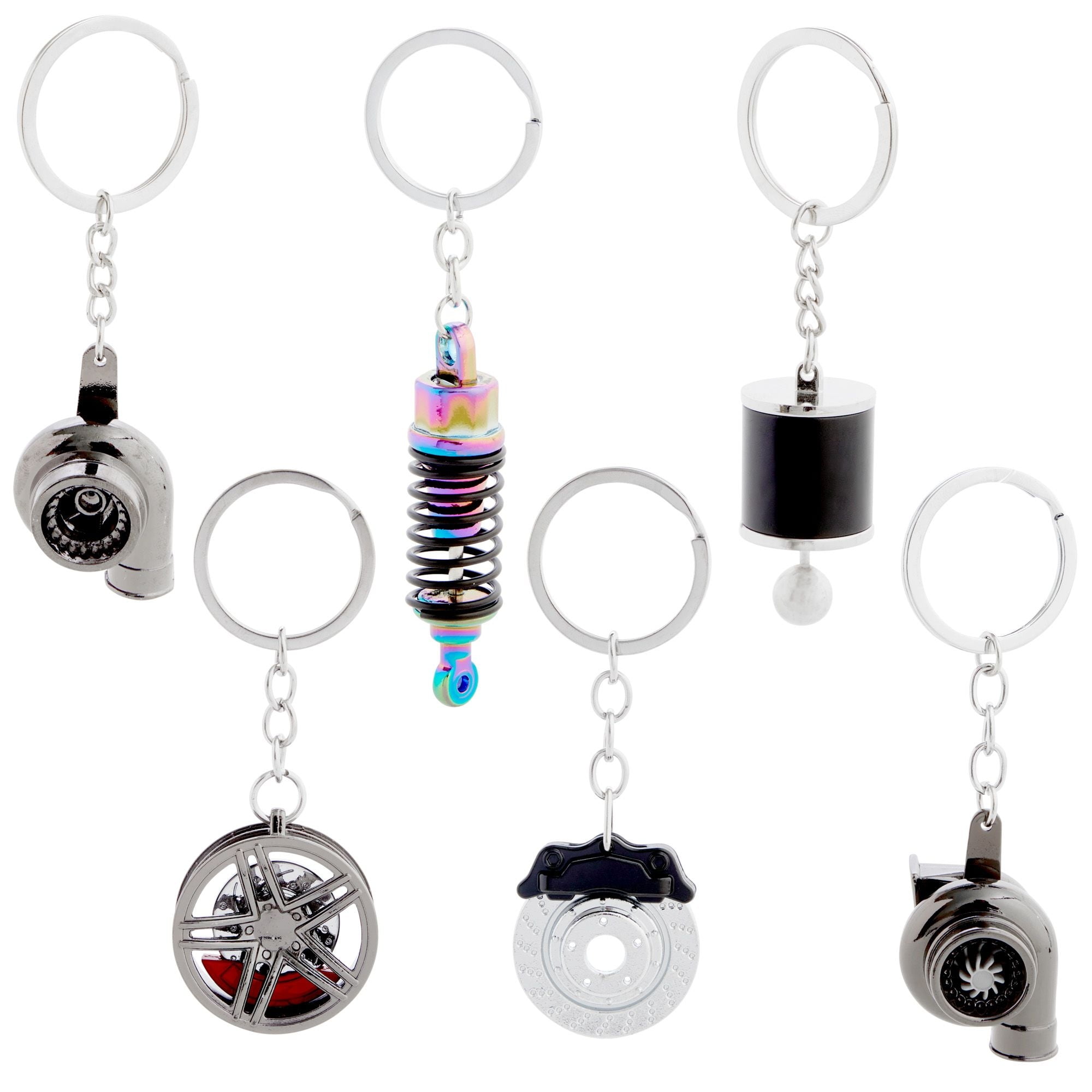 Metal Keychains 100 Pieces, Keychain Ring 100 Pieces